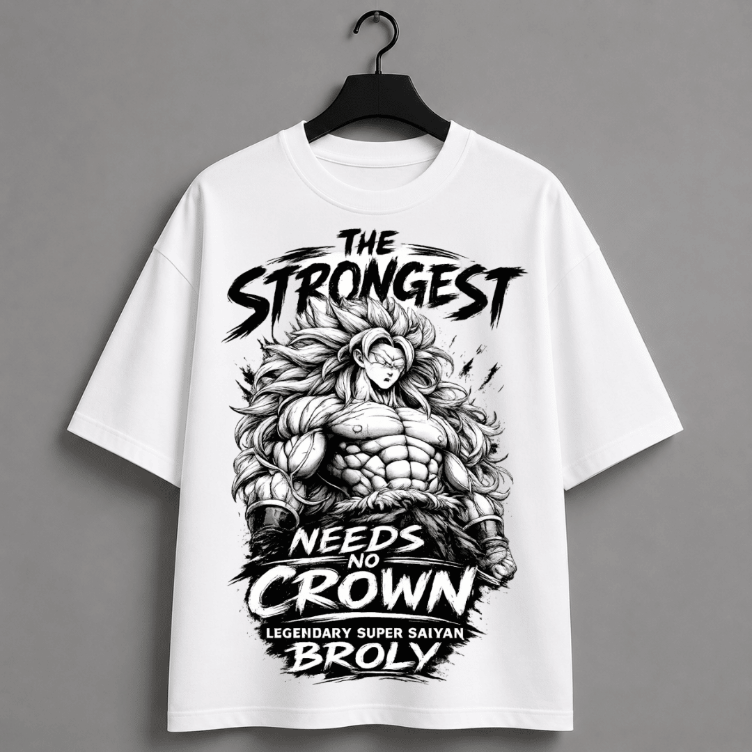 Legendary Super Saiyan Broly Premium Oversized T-Shirt for Men
