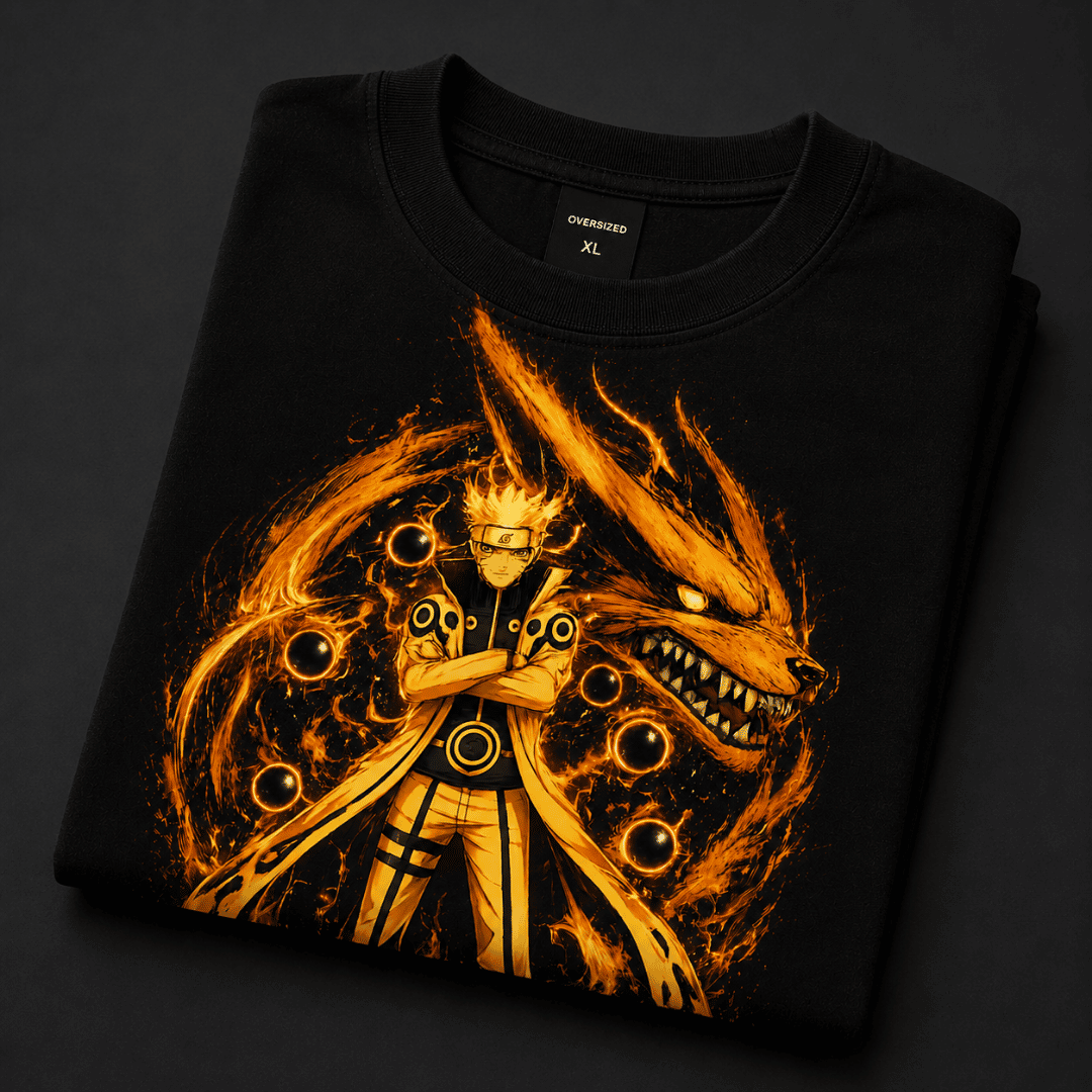Kaurama Mode Naruto Oversized T-shirt