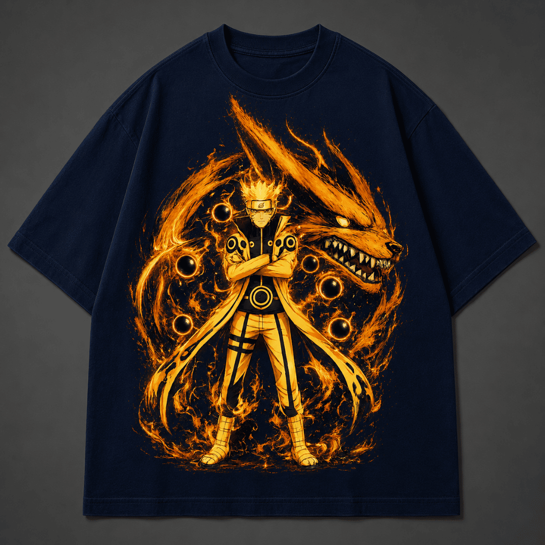Kaurama Mode Naruto Oversized T-shirt