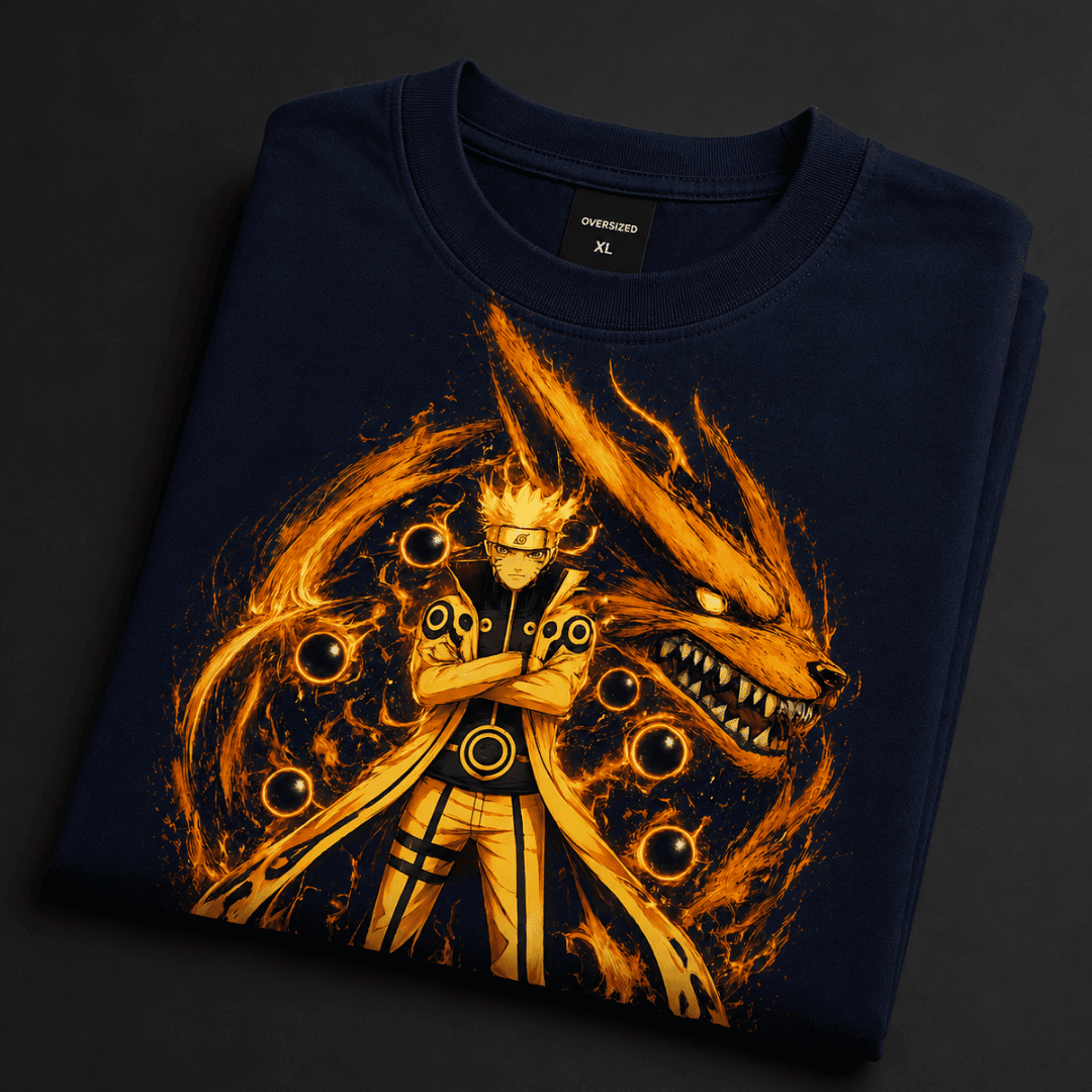 Kaurama Mode Naruto Oversized T-shirt