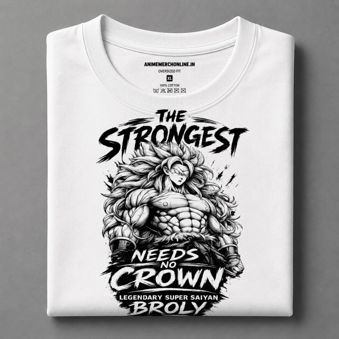 Legendary Super Saiyan Broly Premium Oversized T-Shirt for Men