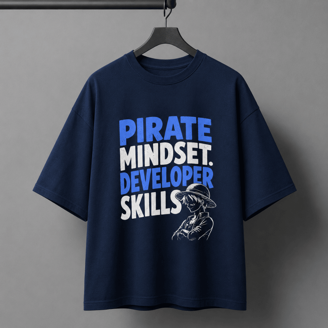 One Piece Inspired Programmer Oversized unisex Tee