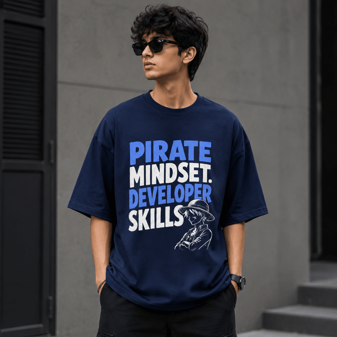 One Piece Inspired Programmer Oversized unisex Tee
