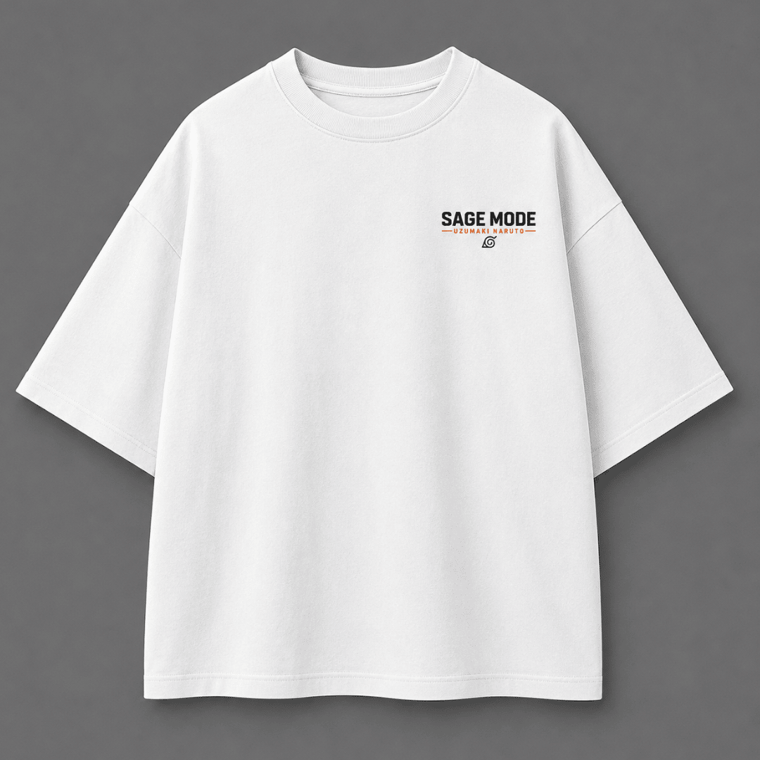 SAGE MODE Naruto Uzumaki Premium Oversized T-Shirt